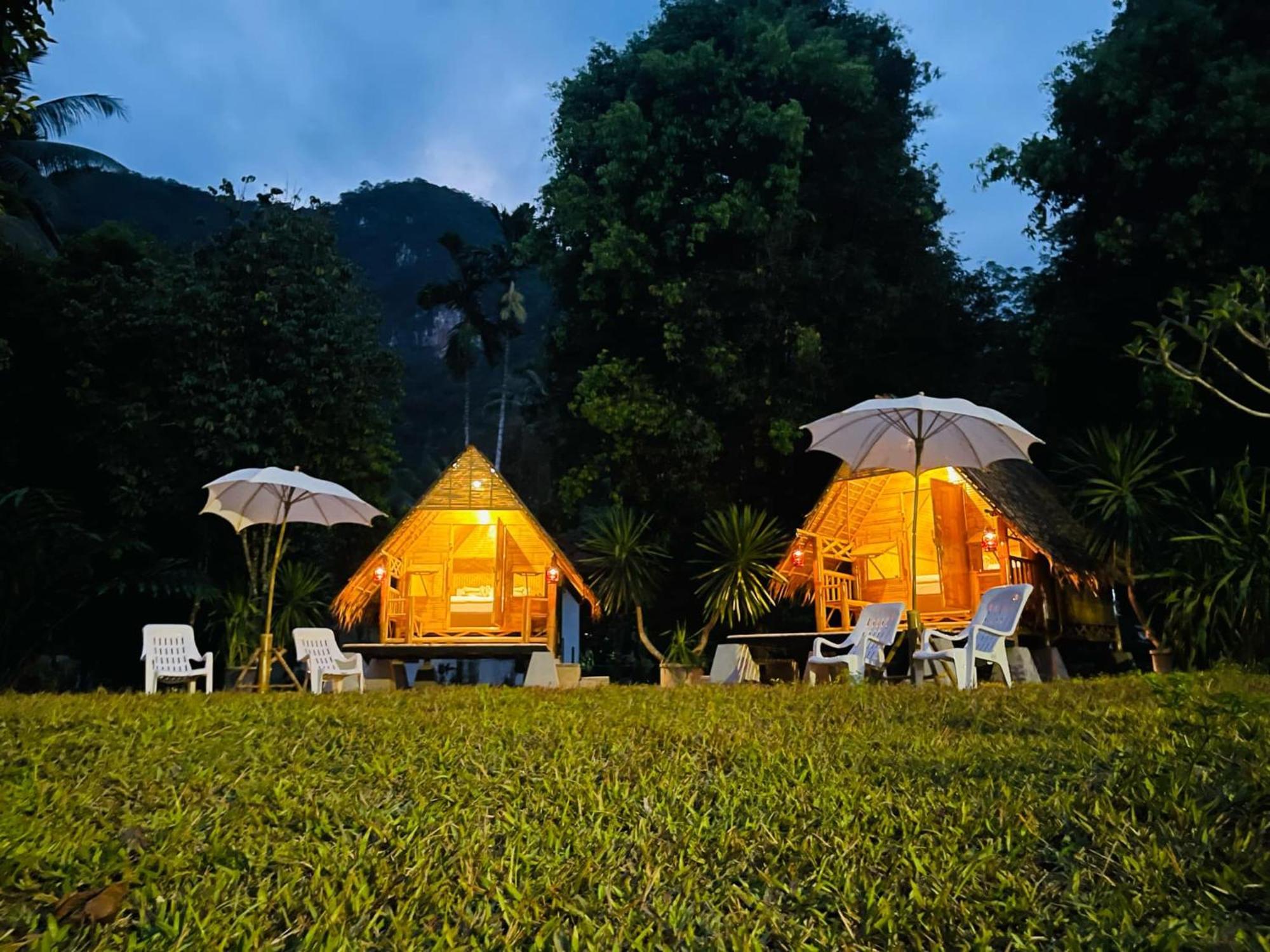 Khaosok Monkeys & River Camps Khao Sok National Park エクステリア 写真